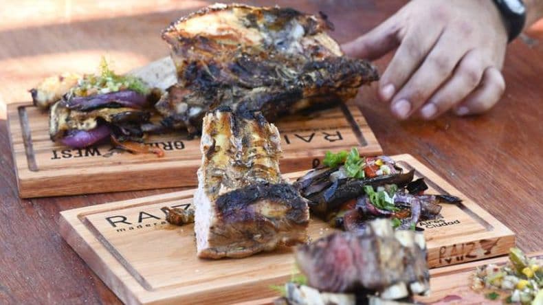 Una puntana hizo el mejor asado del paiacutes en el Campeonato Federal