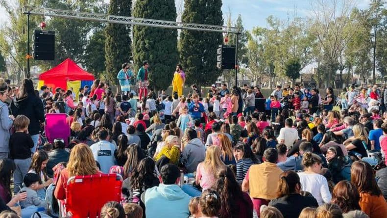 Diacutea de las Infancias- los chicos tuvieron su fiesta en el Parque Municipal