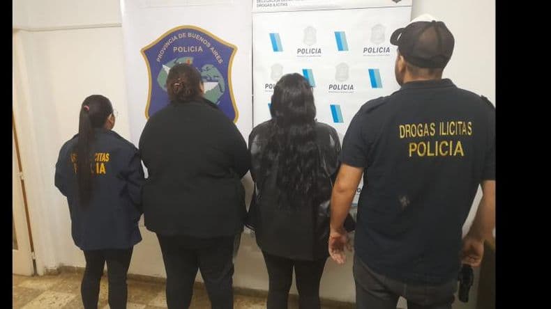 Fueron detenidas por vender drogas en el barrio Belgrano