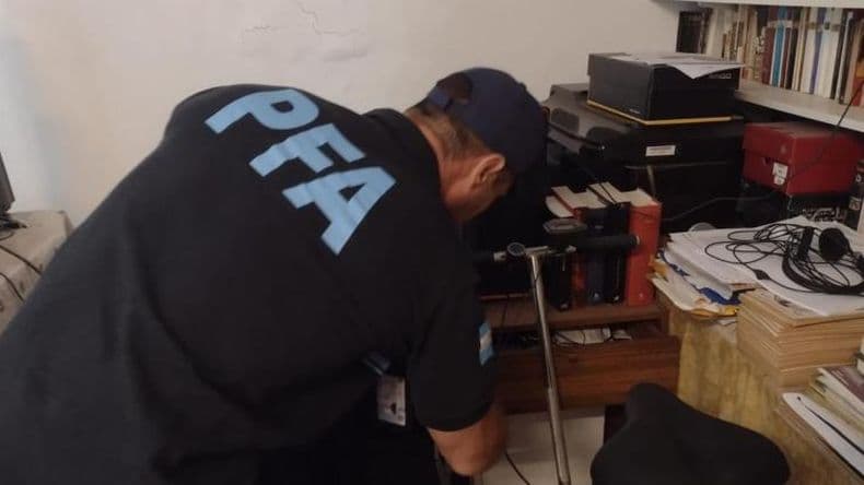 Exitoso allanamiento de cibercrimen en Pergamino
