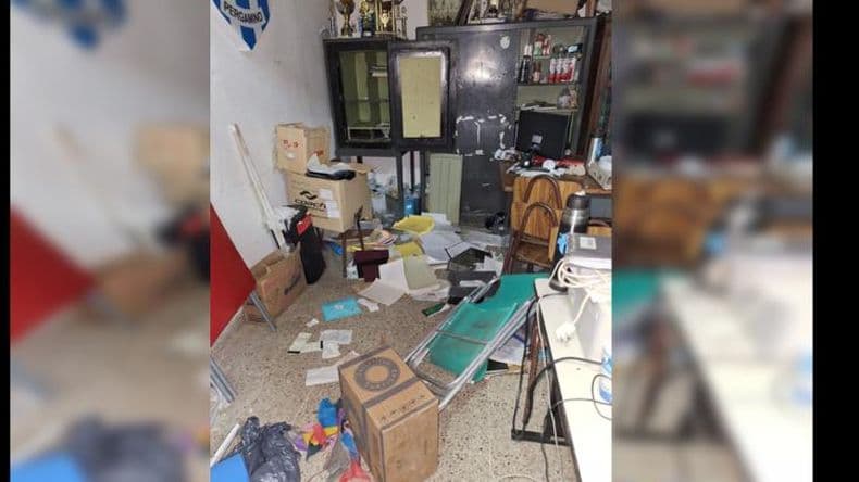 Delincuentes ingresaron a robar en el Club Argentino