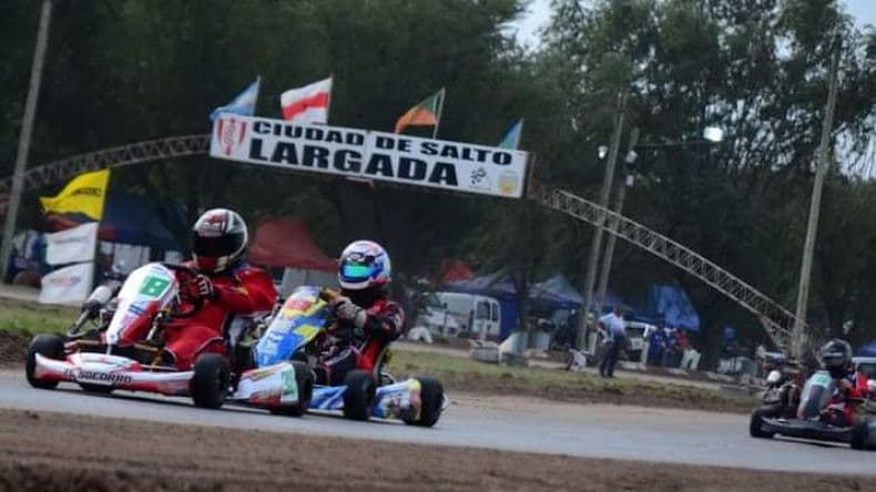 Karting- se disputoacute en Salto la segunda fecha del campeonato de PKN