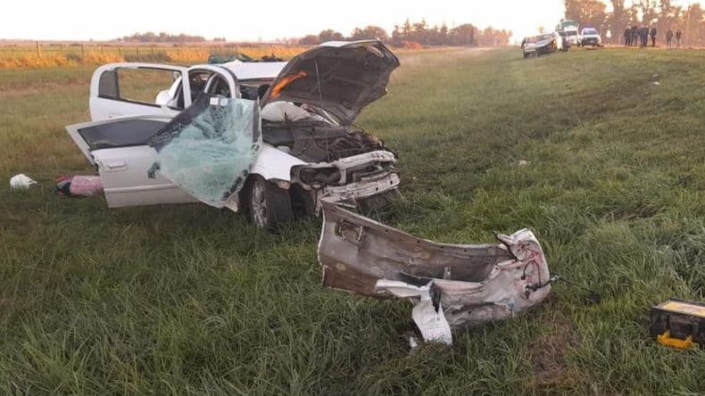 Tragedia en la ruta Nº 188: murieron una joven madre y su bebé