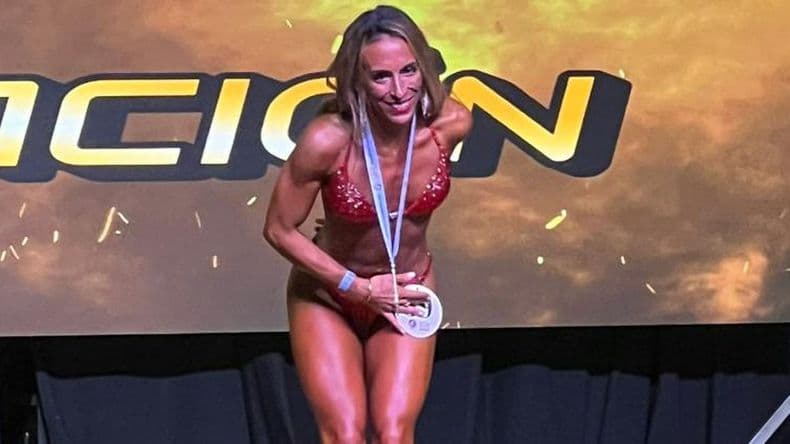 Mariacutea Virginia Goacutemez la pergaminense que triunfa en fitness