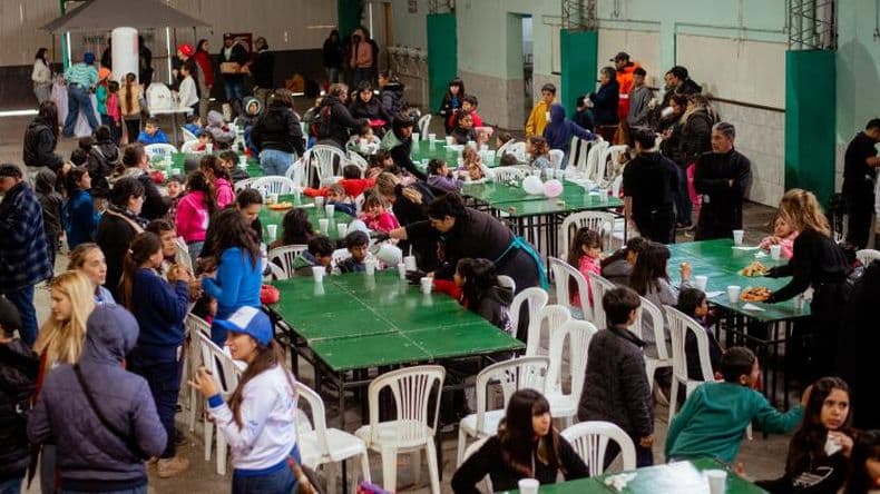 Merenderos de Pergamino celebraron el Diacutea del Nintildeo