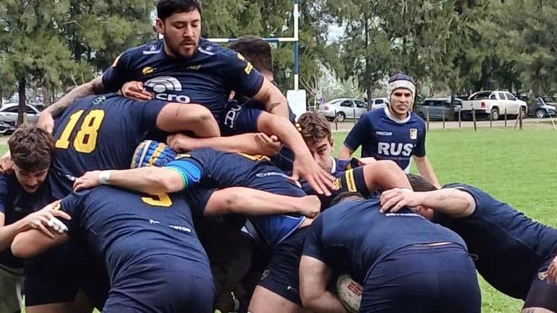Rugby- Gimnasia ganoacute un amistoso ante Champagnat de cara a la Reclasificaci