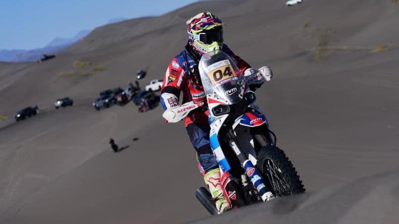 Joaquiacuten Debeljuh Taruselli se subioacute al podio en el Rally Raid San Rafa