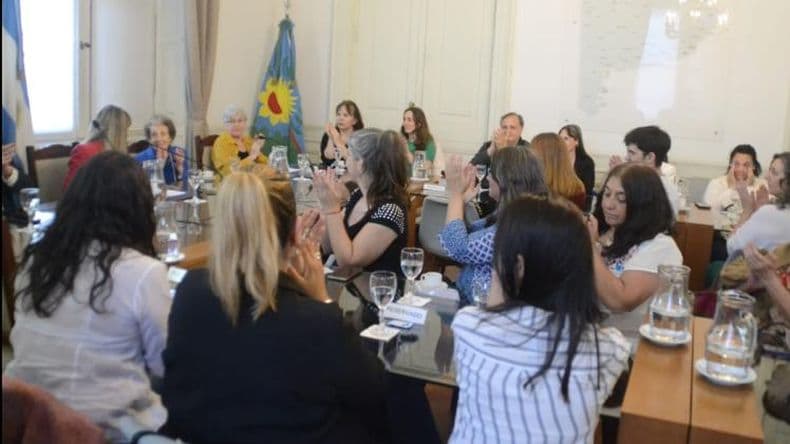 Yolanda Garciacutea fue homenajeada por el Senado de la Provincia de Buenos Aire