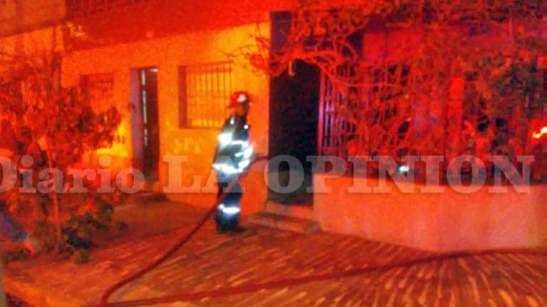 Se registró un incendio en una vivienda del barrio Centenario