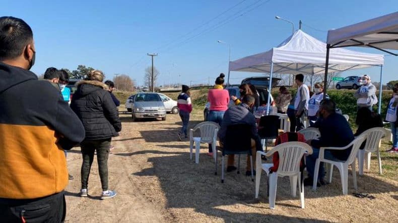 Vacunacioacuten contra Covid- 56 personas fueron inmunizadas en la Posta Itinera