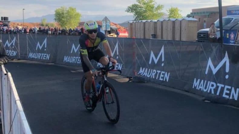 Juan Martiacuten Digilio tuvo una destacada actuacioacuten en el Mundial de Iron