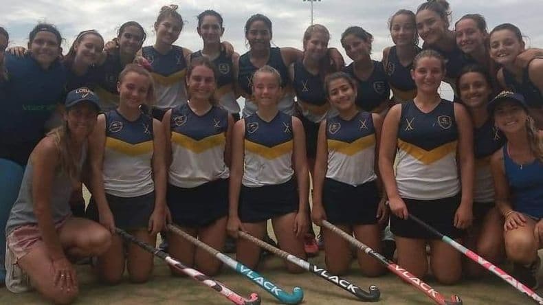 Gimnasia y Esgrima logroacute el quinto puesto en el Provincial Sub 16 de hockey