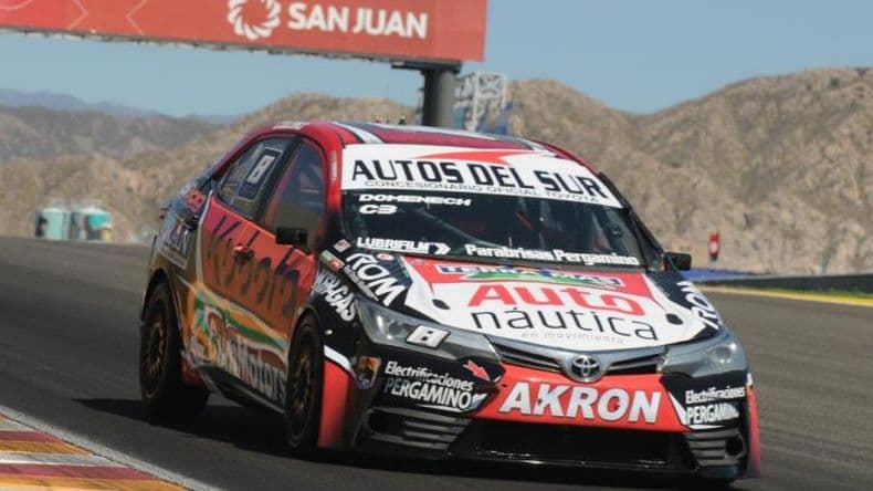 Alfonso Domenech se subioacute al podio en el cierre del campeonato del TN