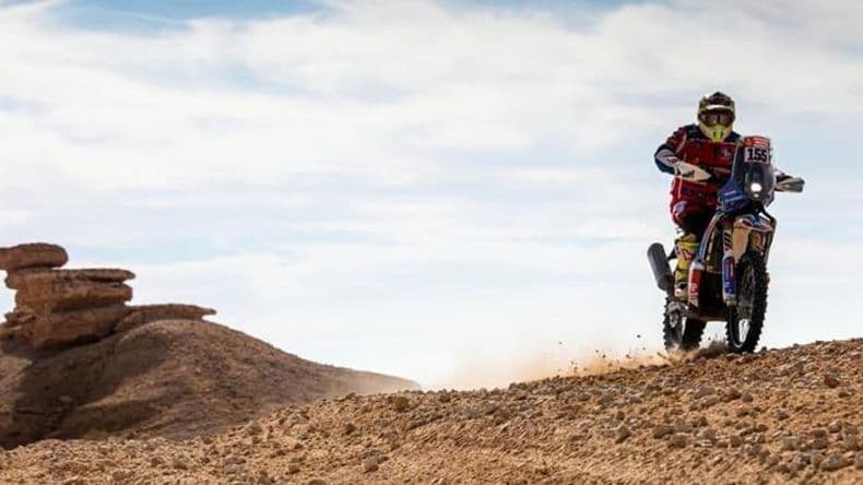 Joaquiacuten Debeljuh llegoacute a la mitad del Dakar
