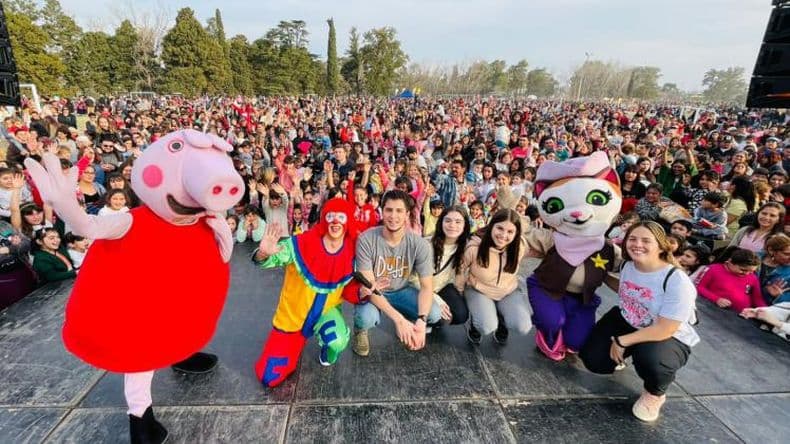 Día de las Infancias: los chicos tuvieron su fiesta en el Parque Municipal