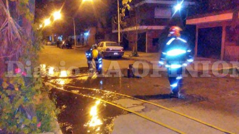 Se registroacute un incendio en una vivienda del barrio Centenario