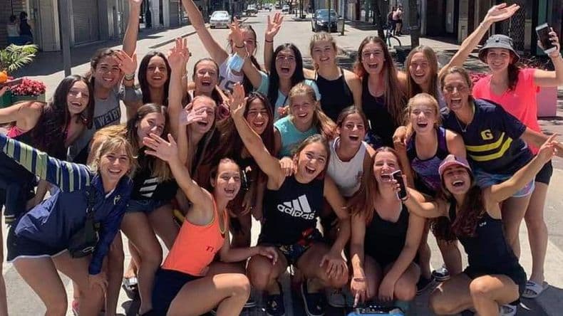 Gimnasia y Esgrima logroacute el quinto puesto en el Provincial Sub 16 de hockey