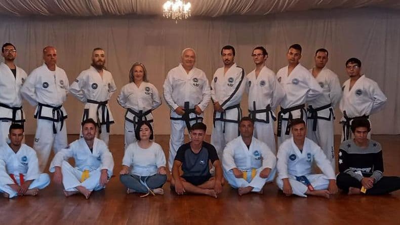 Pergamino fue sede de exaacutemenes y un seminario de taekwondo ITF