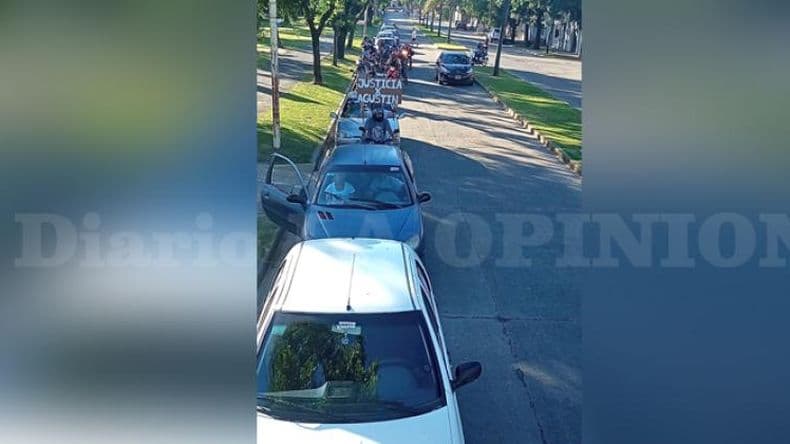 Se realizoacute una marcha por el cambio de caraacutetula de la causa de Agustia