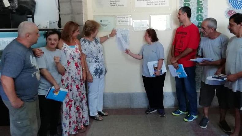 Diacutea histoacuterico- entregaron la jubilacioacuten a nueve operarios del Tal