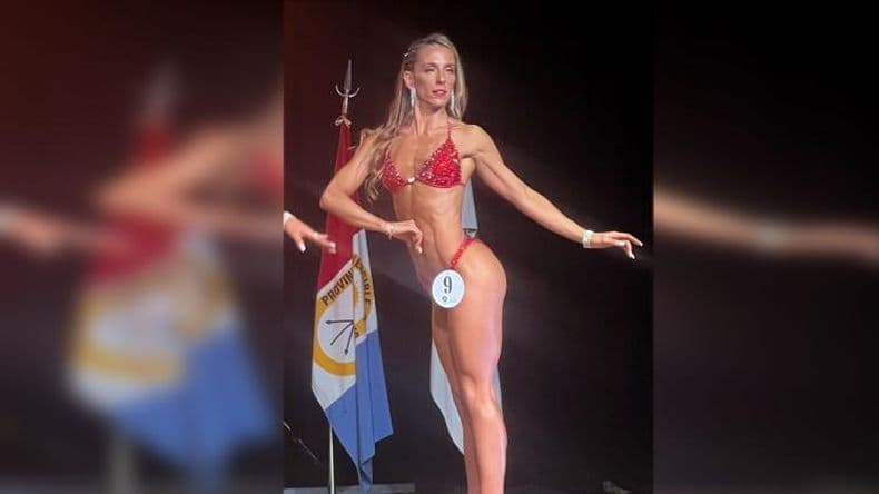 Mariacutea Virginia Goacutemez la pergaminense que triunfa en fitness