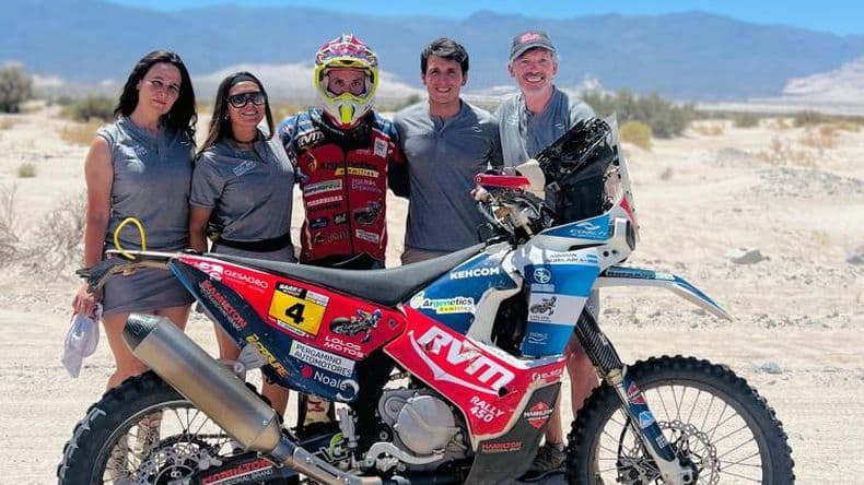 Joaquiacuten Debeljuh Taruselli campeoacuten argentino de rally raid por segunda