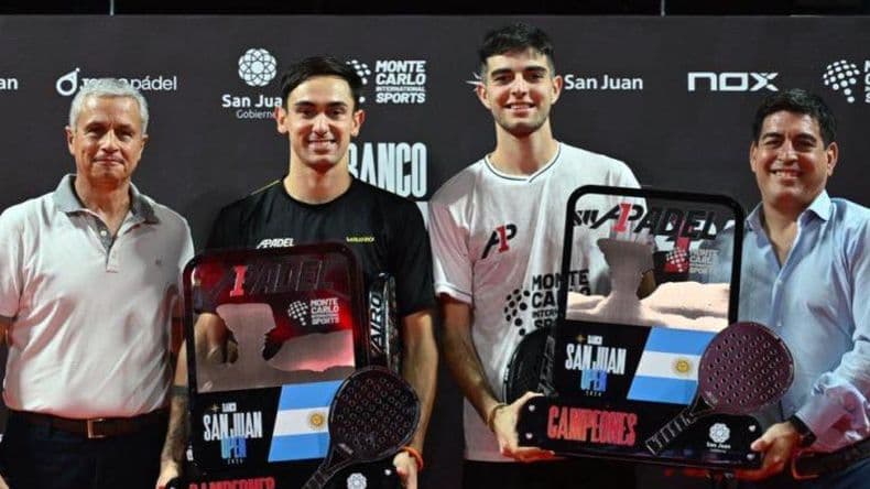Juan Ignacio De Pascual conquistoacute con Ramiro Pereyra el San Juan Open