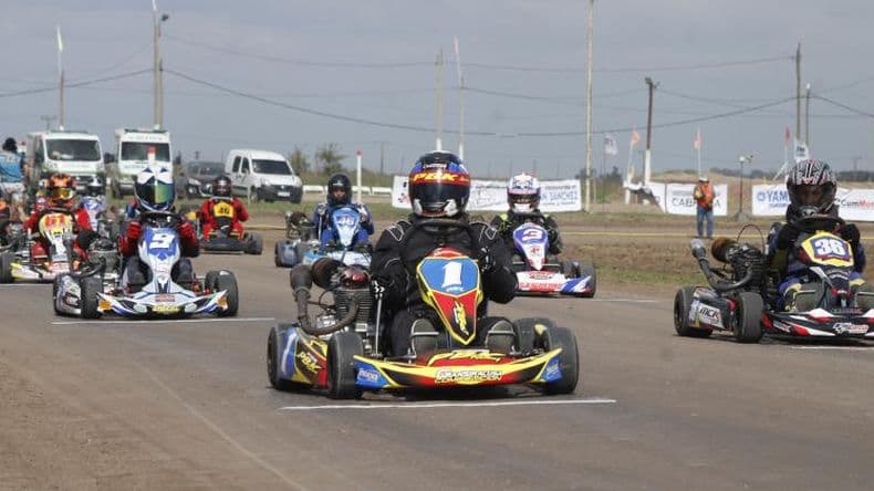 Karting- Bruno Abalo se quedoacute con la primera fecha en el Parque Motor Perga