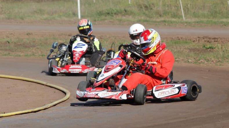 Karting- Bruno Abalo se quedoacute con la primera fecha en el Parque Motor Perga