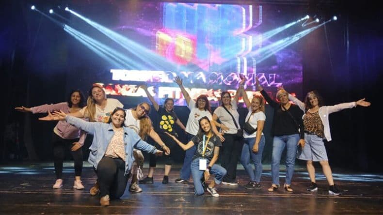 AeroZum Latino brilló en el Gym On Stage y se consagró campeón nacional