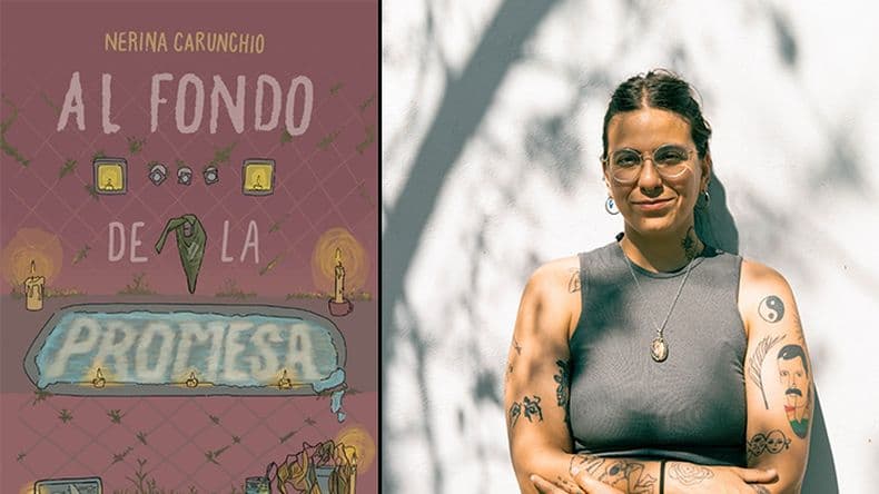 Presentan Al fondo de la promesa, el nuevo poemario de Nerina Carunchio en una puesta performática