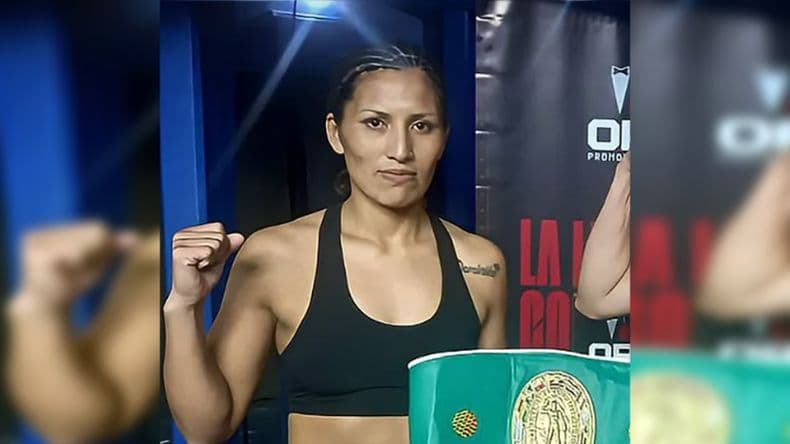 Anahí Sánchez combatirá por el título argentino el 19 de abril