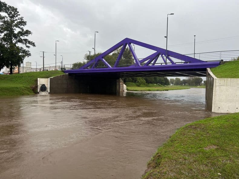 Lluvias intensas afectan el noroeste bonaerense pero en Pergamino la situación se mantiene normal