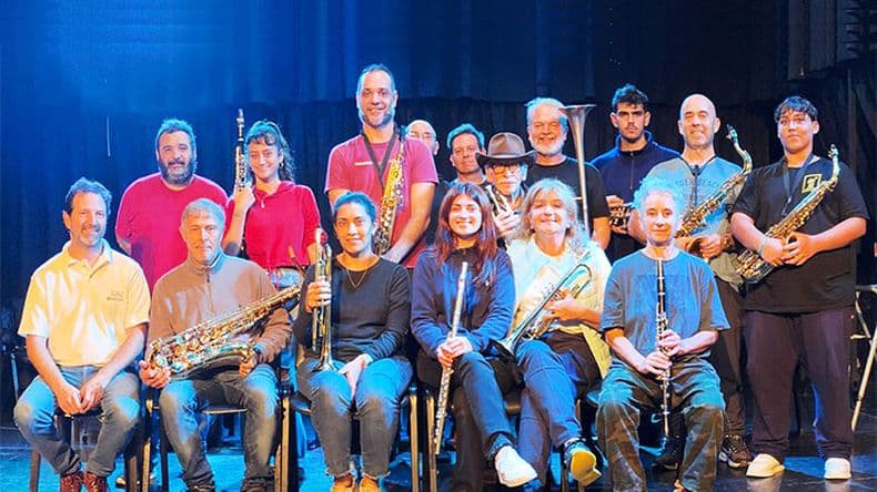 La Banda Municipal celebra su 15° aniversario con un concierto en el Teatro Unión Ferroviaria