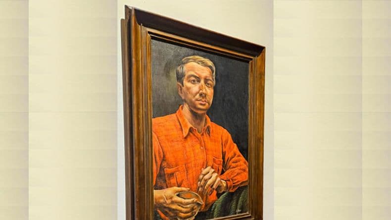 El Autorretrato de Antonio Berni fue restaurado en el año 2009, durante la gesti