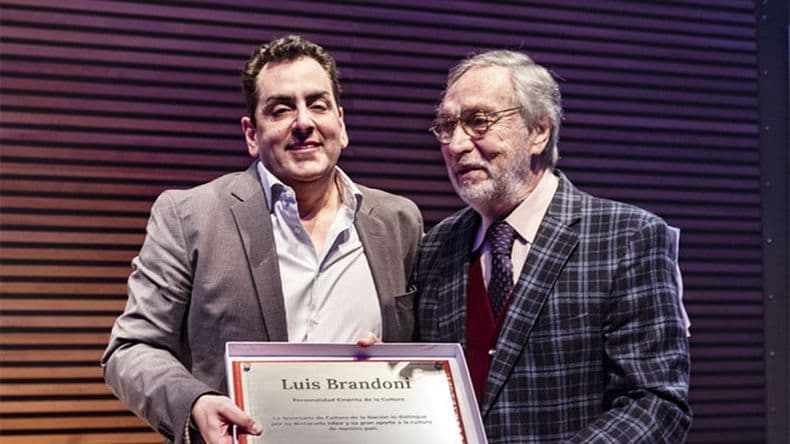 Luis Brandoni fue declarado Personalidad Emérita de la Cultura de la Nación