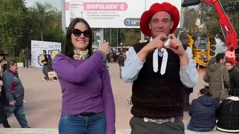 Bryan y Marina.