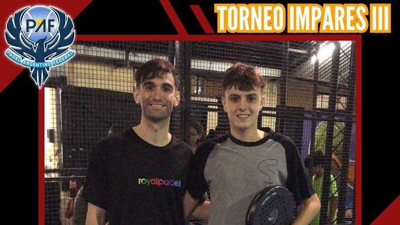 Los campeones de Caballeros 7ma de la Asociación Nicoleña de Padel.