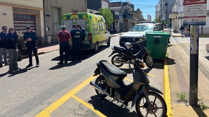 Los médicos de Same, ambulancieros, efectivos policiales y los agentes de Patrul