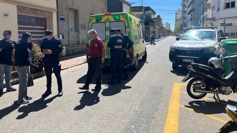 Los médicos de Same, ambulancieros, efectivos policiales y los agentes de Patrul