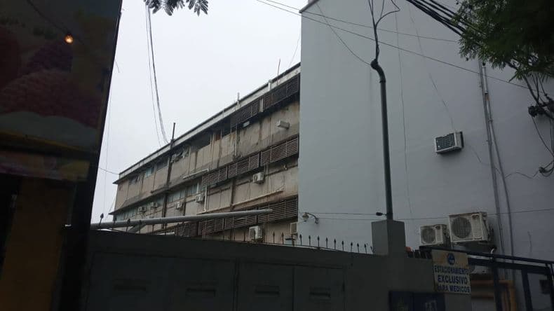 El principio de incendio generó el despliegue de móviles de emergencias frente a