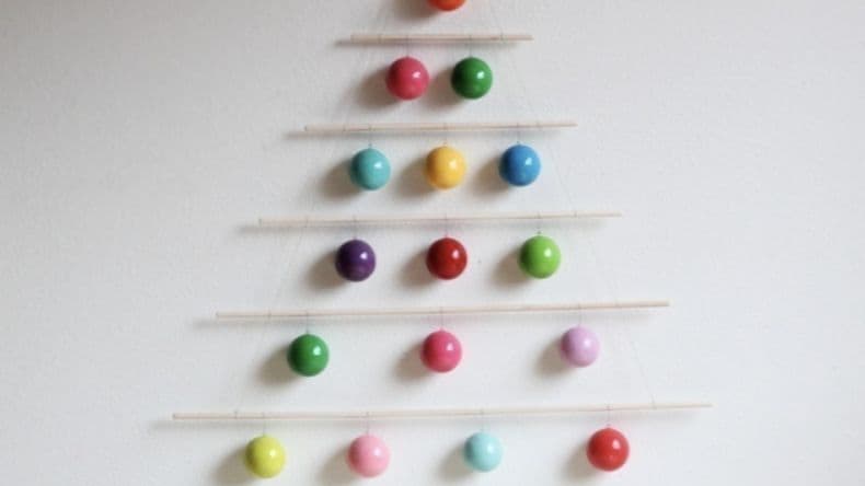 Creatividad sin árbol de navidad