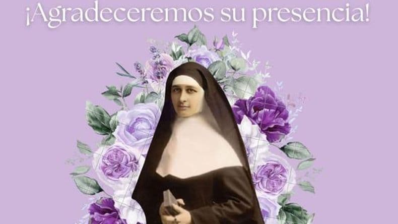 La beata Crescencia en Ferré: entronizarán un cuadro con su imagen