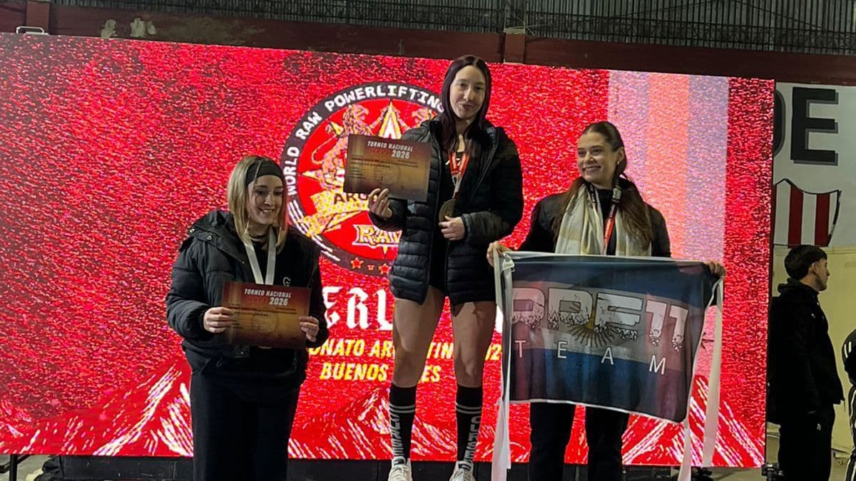Force Up se destacó en el Nacional de Powerlifting WRPF en Castelar
