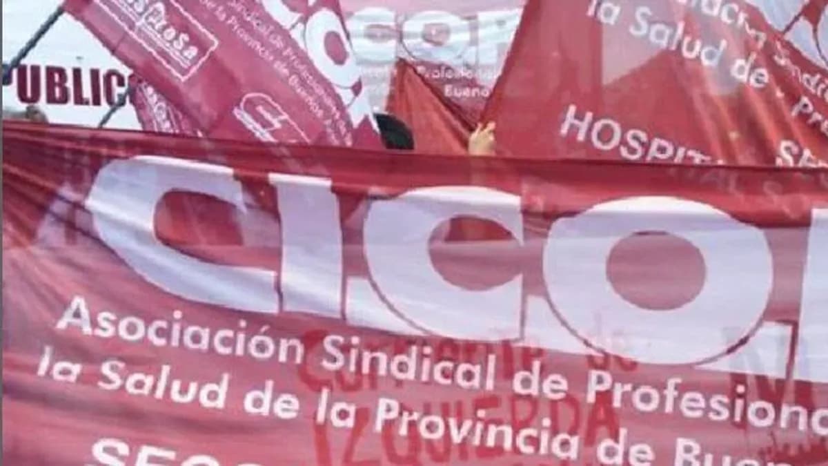 Nuevo paro de CICOP en San Pedro: habrá atención comunitaria en Villa Depietri