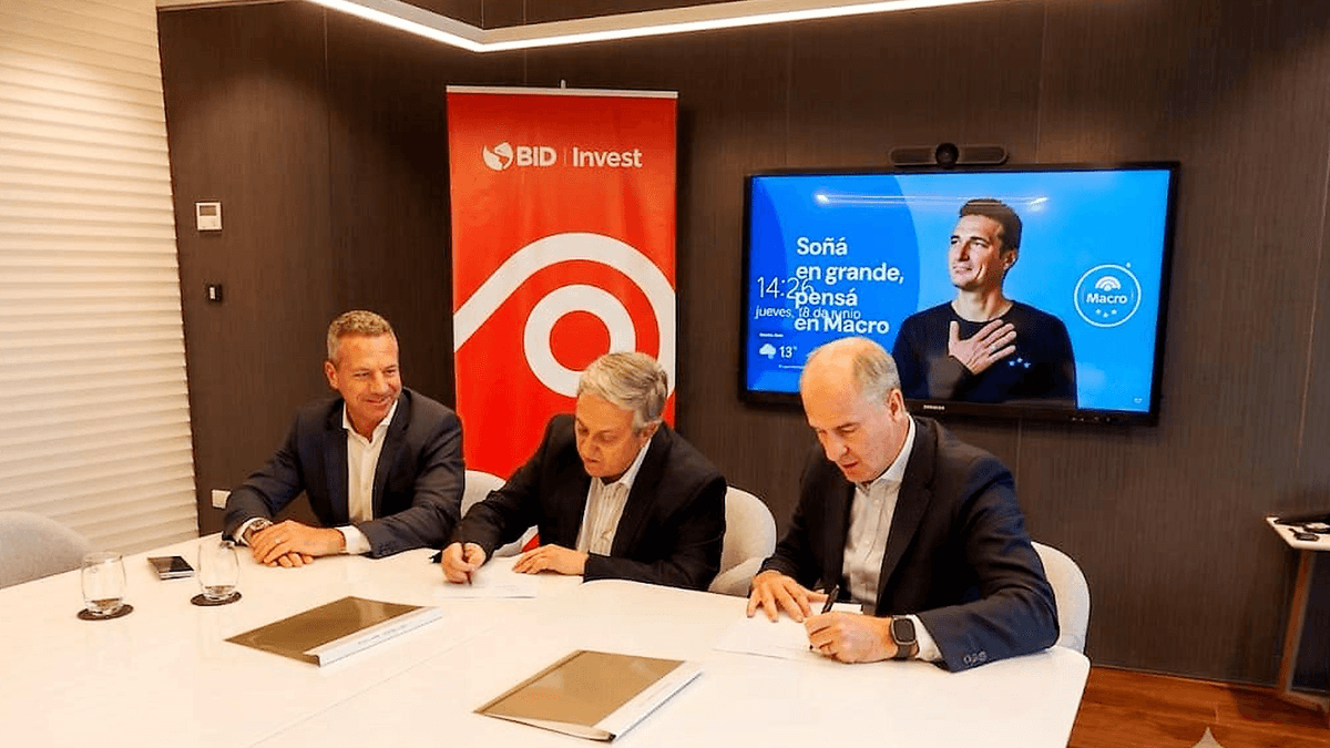 Banco Macro recibe una línea financiera del BID Invest por us$200 millones para impulsar el crédito productivo a Pymes