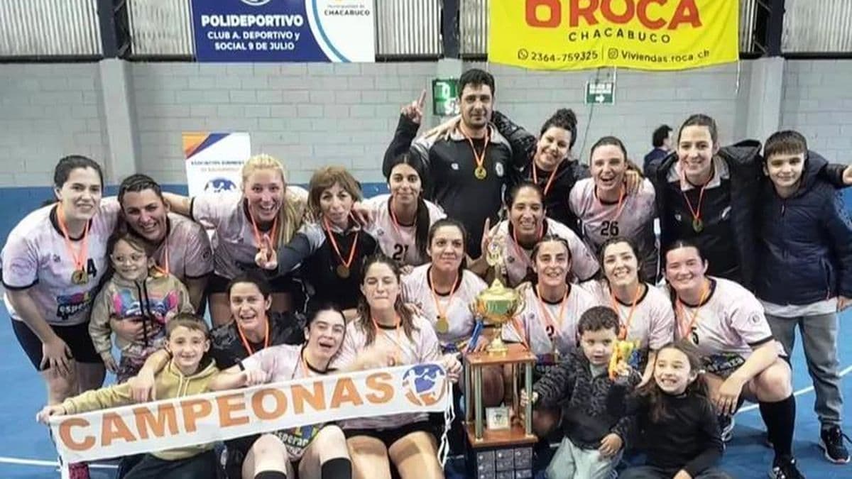 Arrecifes, campeón de la Liga de Junín de handball femenino en el Torneo Apertura AJUBAL