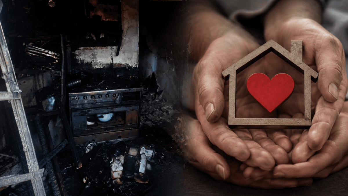 Incendio en Gobernador Castro: una pareja de bomberos perdió su casa y pide ayuda para reconstruirla