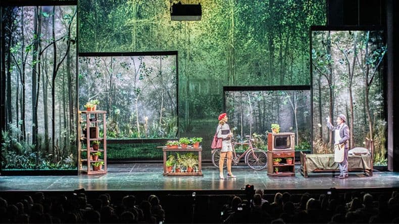 Desde el jardín se presenta con gran repercusión en el Teatro Metropolitan, con 