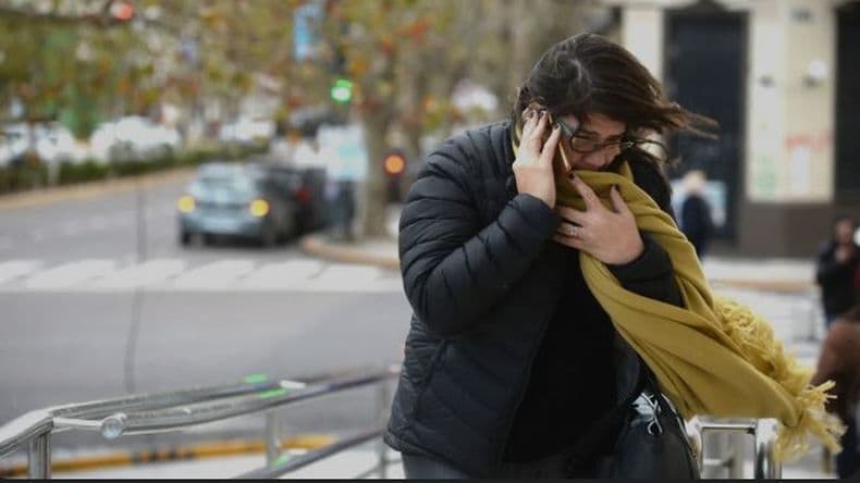 Lluvia, viento y frío en Pergamino: ¿cuándo vuelve el sol?
